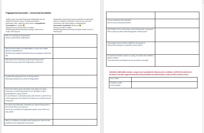 Community Consultation